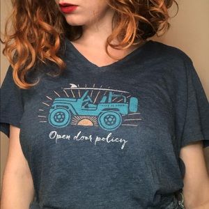 Life is Good Jeep Tee